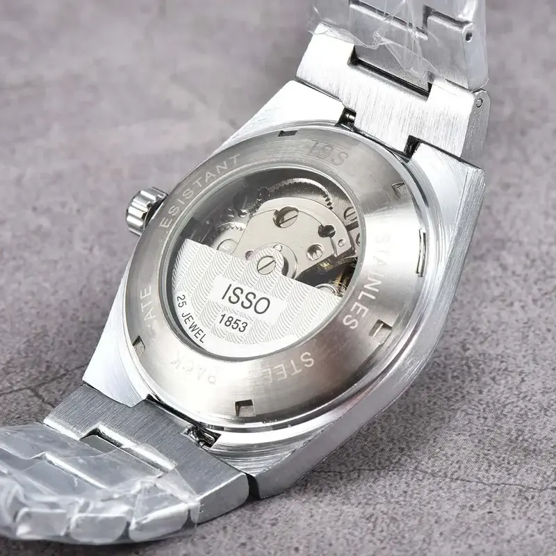 Relógio mecânico automático de aço inoxidável completo masculino, Relógios AAA Masculino, Relógios de marca original, Estilos PRS clássicos, Top