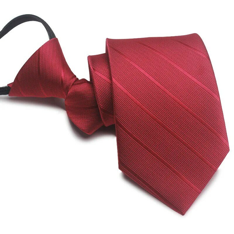 Jacquard tie para homens, gravata de alta qualidade, 8cm, moda, para vestido formal, acessórios de festa, presentes