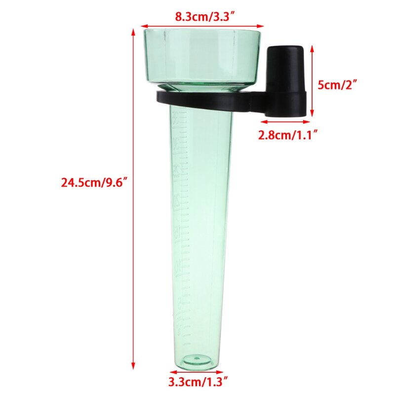 Polystyrene Rain Gauge Up to 35mm Measurement Tool For Garden Water Ground Fast And Free Shipping High Quality