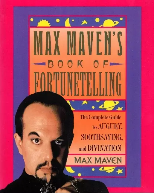 Libro de Fortunetelling de Max Maven, trucos de magia