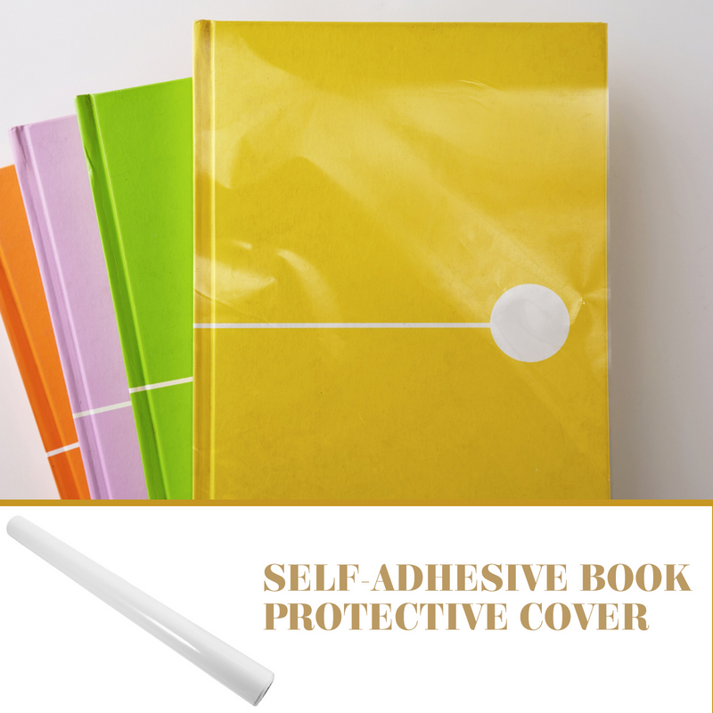 Capa de livro anti-risco para proteção contra livros didáticos, Plastic Magazine Protector, Paper Classroom Clear Covers