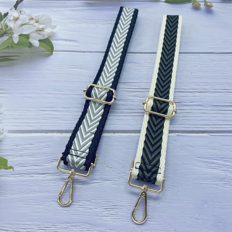 Adjustable Bag Strap - Fashion Guitar-Style Replacement Crossbody Strap For Women Handbag Purse Strap Easy Install Easy To Use