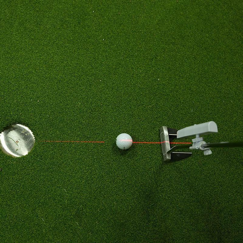 Golf Putter Sight laser da Golf portatili Putting Trainer ABS Golf puttt Putting Training Aim migliora la linea Aids Corrector Tools