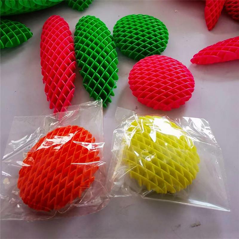 Fidget Worm Toy Silent Fidgets Squeeze Toy divertente elastico espandibile giocattoli a vite senza fine per esercitare la sensazione di polso calma e rilassata