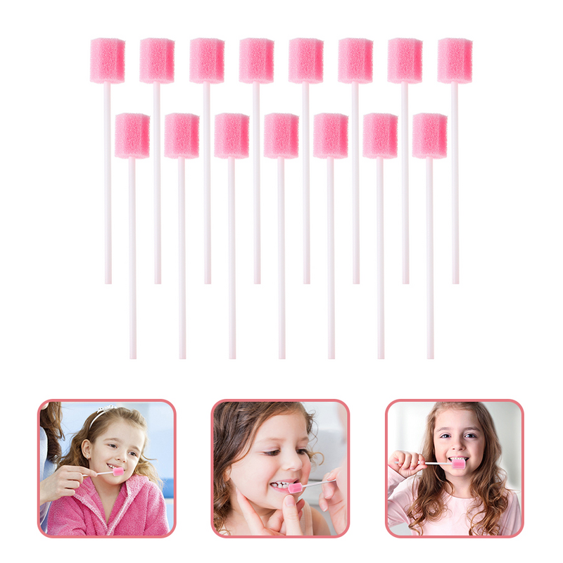 Swabs Oral Sponge Sponge Wand Cleaning Swab Dental Care Disposable Suction Tooth Stick Sterile Sponges Sputum Cavity