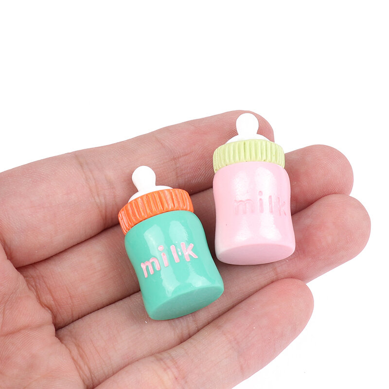 زجاجة حليب صغيرة زجاجات الرضاعة ، زجاجة طفل مصغرة ، لتقوم بها بنفسك اكسسوارات دمية ، لطيف ، 1:12