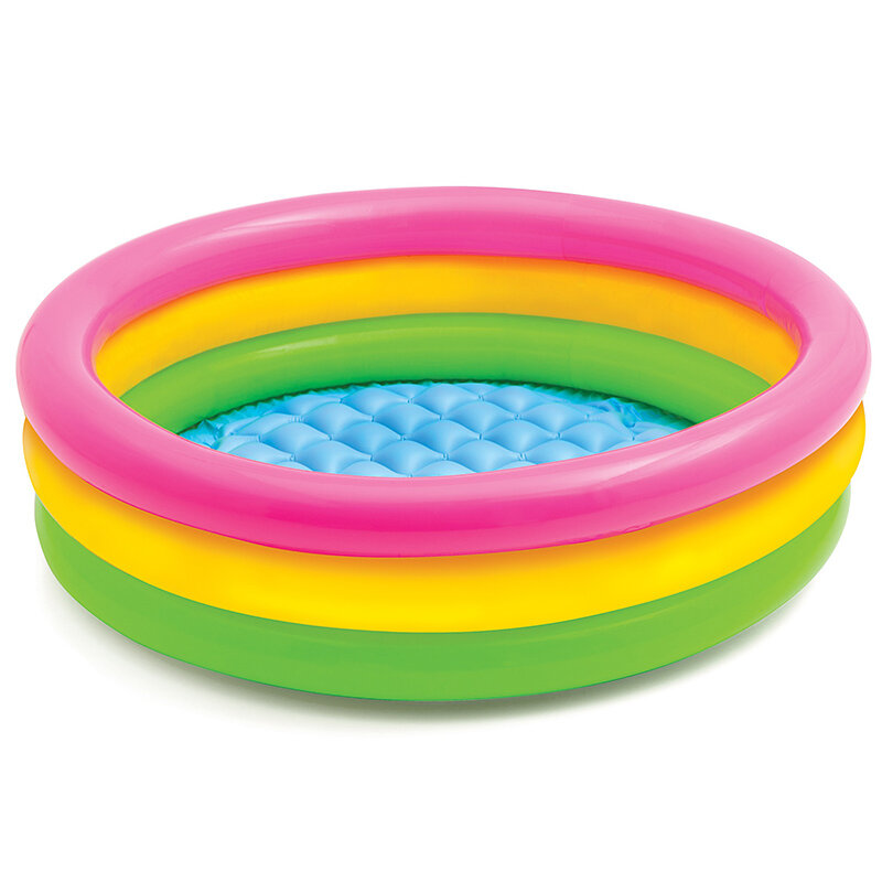 Piscina de verão bebê crianças jogar bacia banheira portátil ao ar livre esporte jogar brinquedos inflável redondo mini piscina crianças