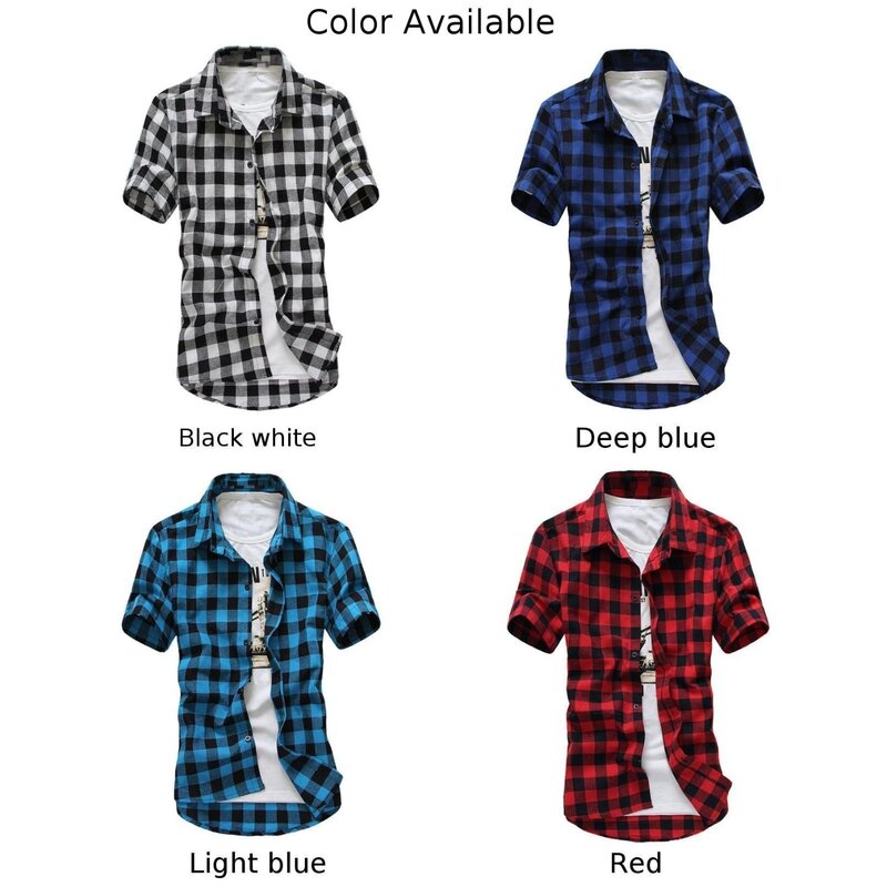 Bequeme Mode Hot Button Tops männliche Hemden Männer Kleidung Hemd Hemden kurze Party T-Shirt Tops lässig täglich