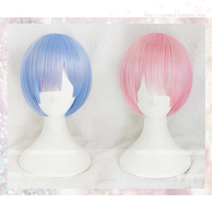 Get the Perfect Look with our Re:Zero Rem Ram Cosplay Wig Collection