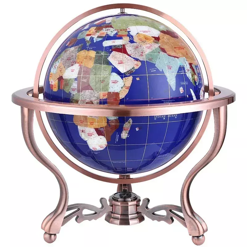 Gem Globe Decoratie Wereld Globe Geografie Onderwijs Benodigdheden Thuis Eettafel Decoratie Kantoor Woondecoratie Accessoires