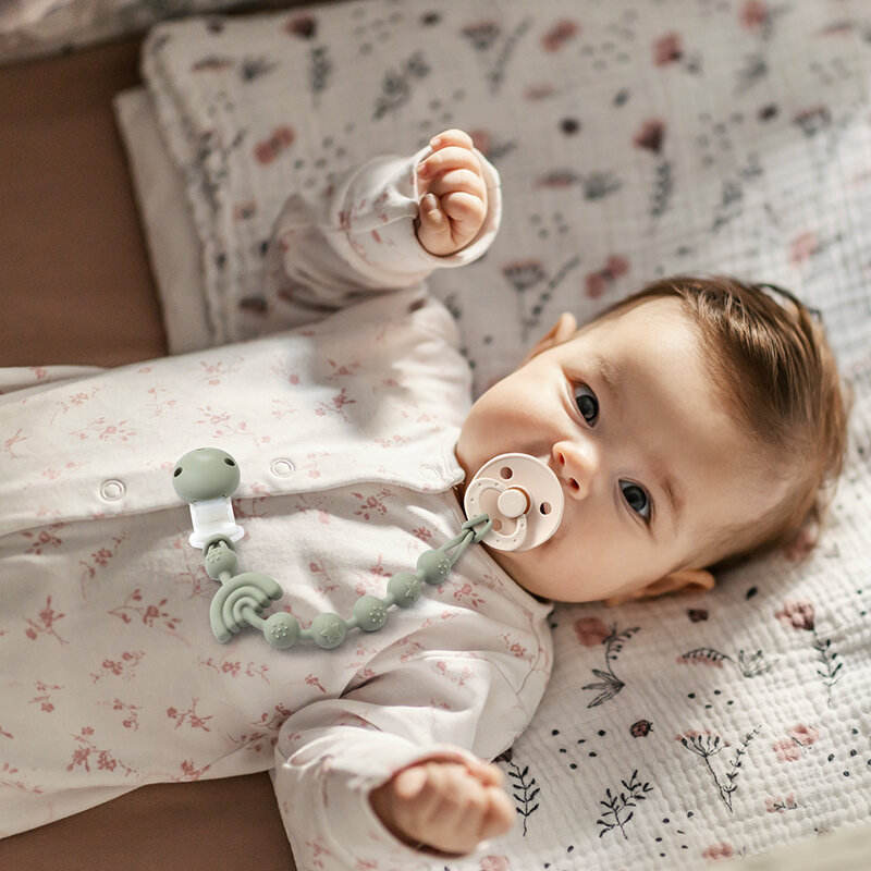 赤ちゃん用シリコン乳首クリップ,ダミー乳首ホルダー,BPAフリーの赤ちゃん用歯が生えるおもちゃ