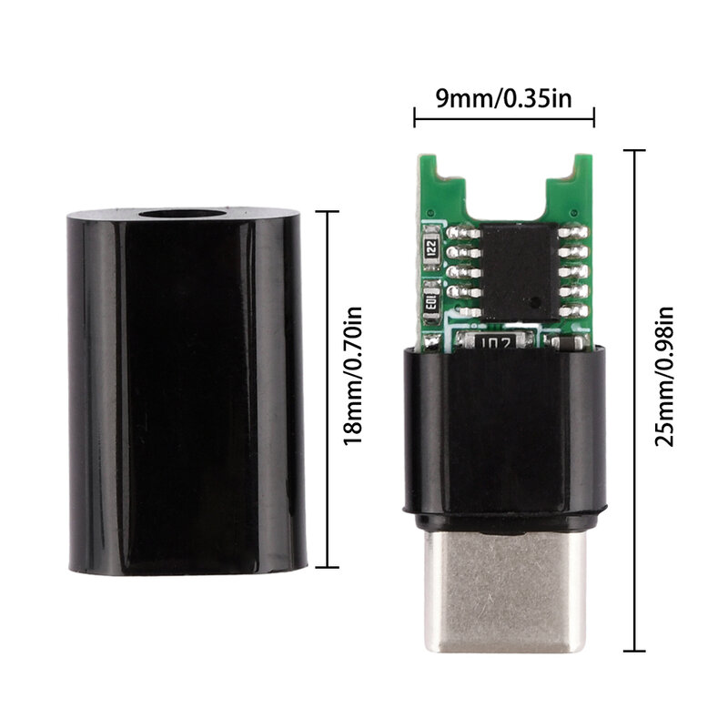 PD QC Quick Charge Trigger Decoy Board USB DC-DC 5/9/12/20V Moduł dostarczania zasilania Płytka szybkiego ładowania