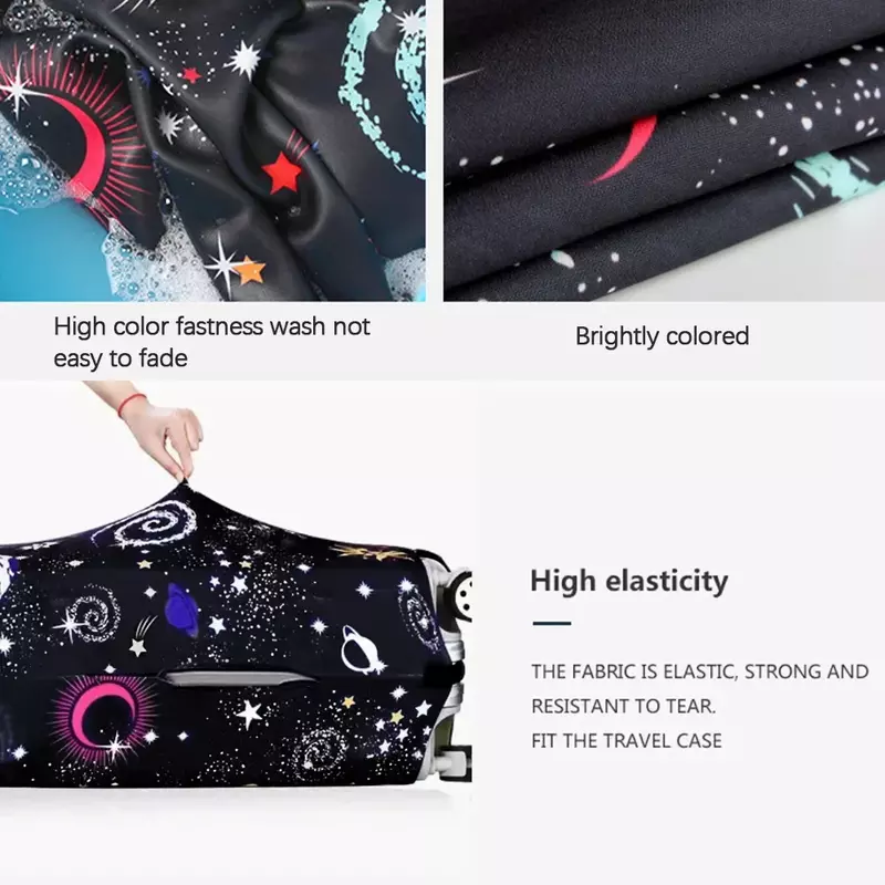 Travel Accessories Luggage Protective Cover Zipper Suit for 18-32inch Bag Suitcase Covers Trolley Cover Travel needments
