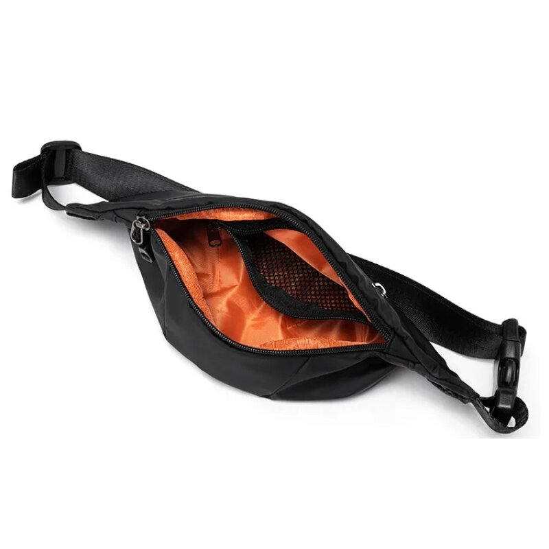 Модная нагрудная сумка для мужчин, 2024 легкая водонепроницаемая сумка на плечо, многофункциональные поясные сумки для отдыха, дорожная нагрудная сумка для мужчин