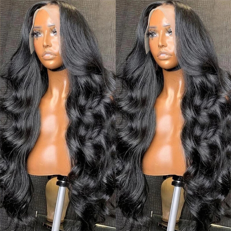 38 inch body wave human hair lace frontal wig 13x6 hd lace frontal wigs for woman choice Pre plucked glueless 13x4 lace wig