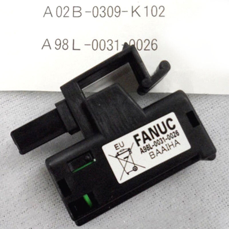 Paquete de batería Industrial A98L-0031-0026 PLC para Fanuc, sistema Industrial, A02b-0309-k102, 3V, 1750mAh, novedad