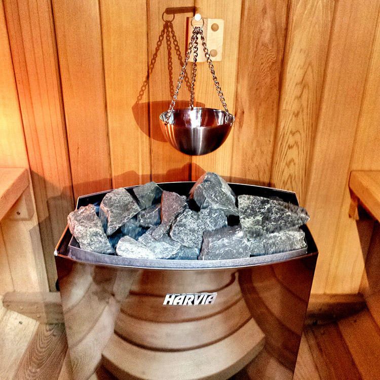 Harvia tradisional besi tahan karat ganda penebalan ruang sauna kering kompor sauna listrik sauna pemanas untuk dijual