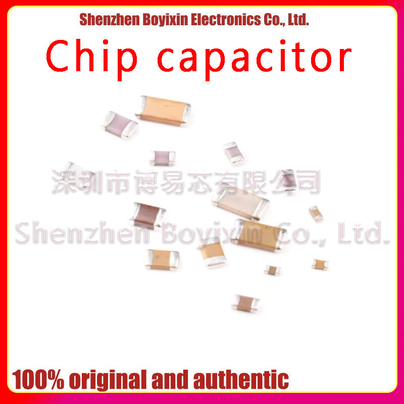 Condensador de chip 100 para varios modelos, 0805 unidades, 10pF, 100uF, 100pF, 1nF, 10nF, 15nF, 100nF, 0,1 uF, 1uF, 2,2 uF, 4,7 uF, 10uF, 47uF