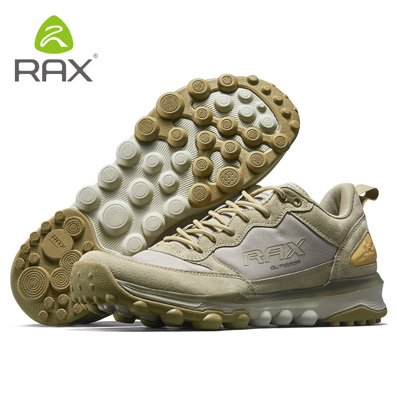RAX-Sapatos de caminhada respiráveis para homens, leves, caminhadas, trekking, vadear, tênis esportivos, masculinos, ao ar livre