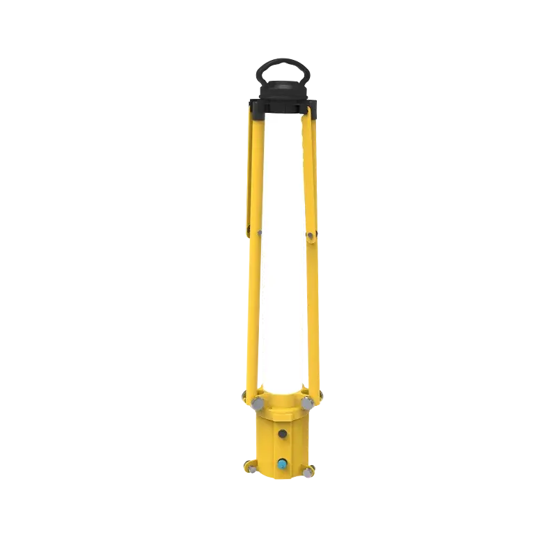 New Product Outdoor Hanging Portable Connectable IP54 65W Construction Site Camping LED 360 Beam Angle Cylindrical Work Light