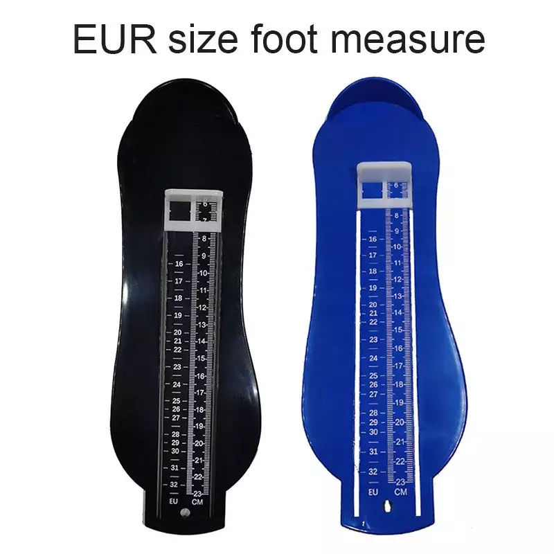 Medidor de medida do pé infantil, Ferramenta de medição do tamanho dos sapatos, Sapato infantil do bebê, Criança Fittings Gauge, Criança