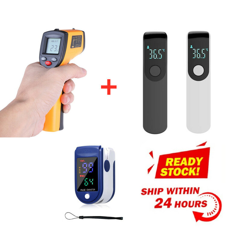 2022 Non-Contact IR Infrared Thermometer Digital LCD Laser Home Industrial Measurement Temperature Meter Worldwide Dropshipping