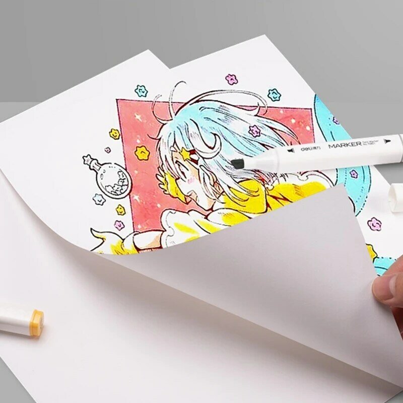 กระดาษสมุดร่างสีน้ำ สำหรับผู้เริ่มต้นวาดภาพด้วยดินสอสี