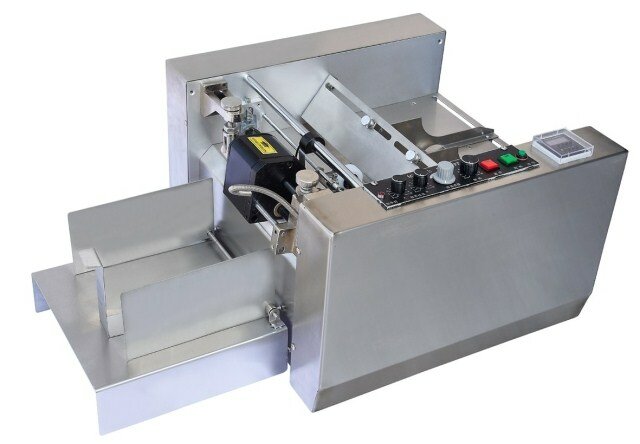 Máquina de impresión de código de rueda de acero MY-300, máquina de impresión de tinta sólida, impresora de código de fecha