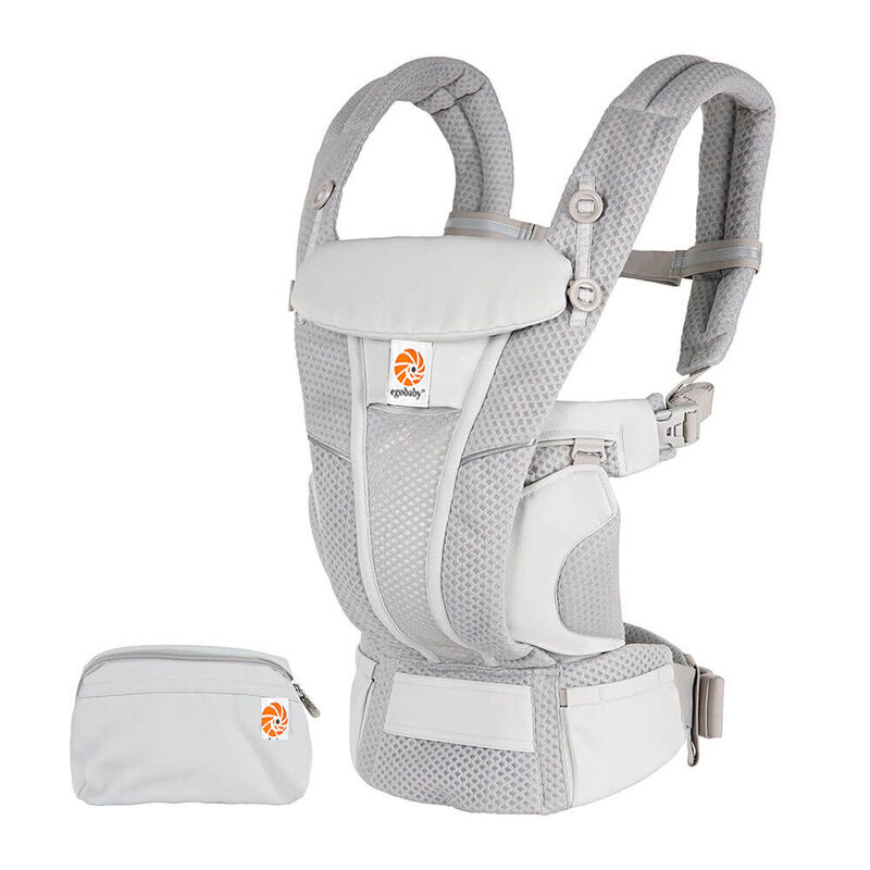 Breeze-portabebés multifunción transpirable, mochila de transporte para bebé, con tirantes
