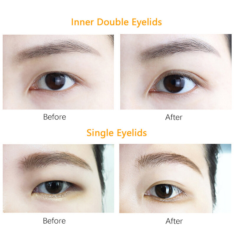 600 Pcs Invisible Doppel Augenlid Aufkleber Augen Make-Up Werkzeug Wasserdicht Transparent Natürliche Augenlid Band Atmungs Auge Hebe Streifen