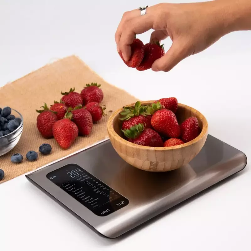 Food Scale Smart Nutrition Scale, Measure in Ounces, Grams or Milliliters Kitchen Tools & Gadgets