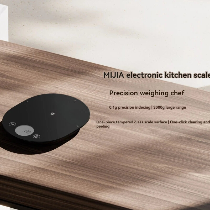 Xiaomi Mijia Electronic Kitchen Scale 0.1g Scale Division High Precise Weighing Cooking Tools 3kg Food Home Digital Scale g/mL