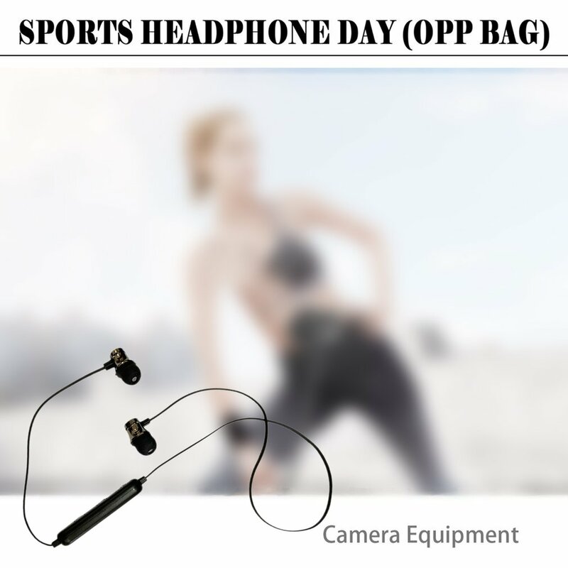 XT11 Earphone olahraga nirkabel, headphone Stereo pintar magnetik dengan pengurang kebisingan untuk semua ponsel pintar