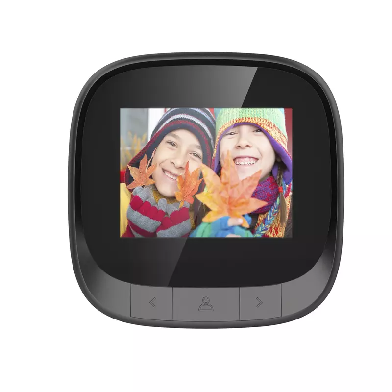 Timbre inteligente DD3 TFT LCD infrarrojo, cámara, mirilla, visor, timbre inteligente para el hogar, videoportero de seguridad de 2,4 pulgadas
