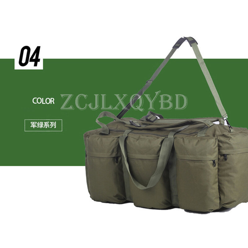 100L duży bagaż torba kempingowa plecak wojskowy męska Outdoor Travel ramię turystyka Trekking Trip turystyczny wojskowe torby taktyczne