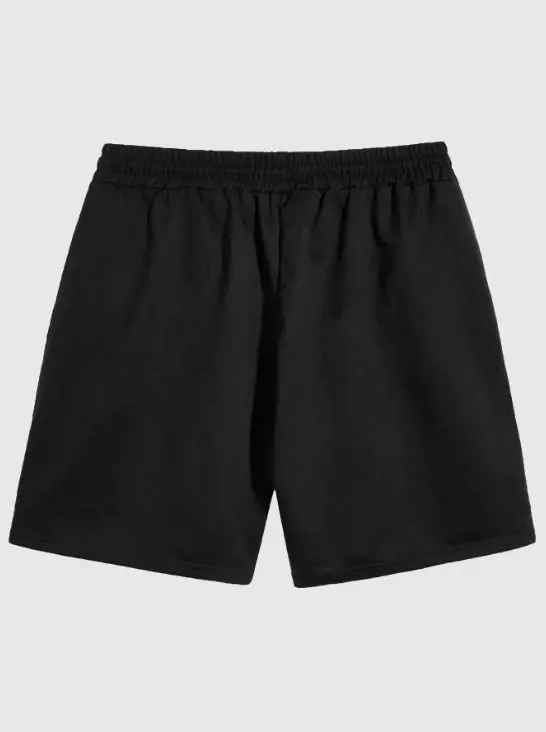Pantalones cortos con estampado de letras para hombre y mujer, Shorts Y2k, tela de araña, de gran tamaño, Hawaiano, ocio, correr, playa, verano, nueva moda