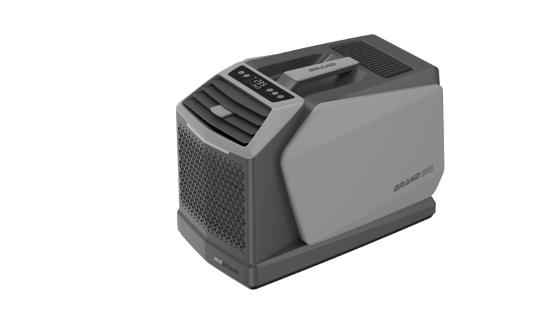 Mini Condicionador de Ar Portátil para Camping, Refrigeração Rápida, Tenda, RV, Carro, Caminhão, Van e Pesca