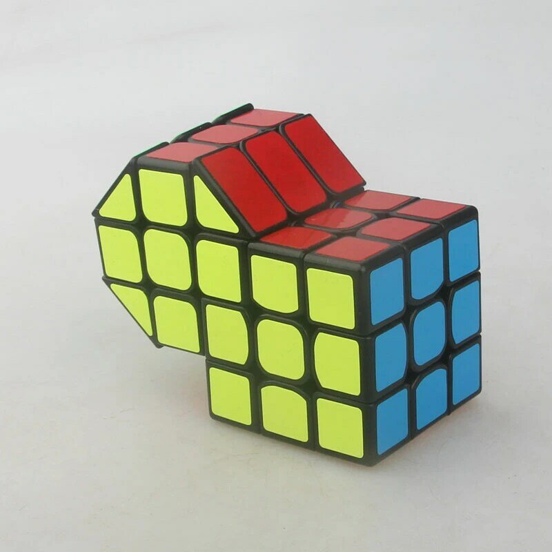 Cubo mágico de 3x3 para niños, juguete de rompecabezas de 3x3x3, Cuadrado y Círculo, bandage colorido