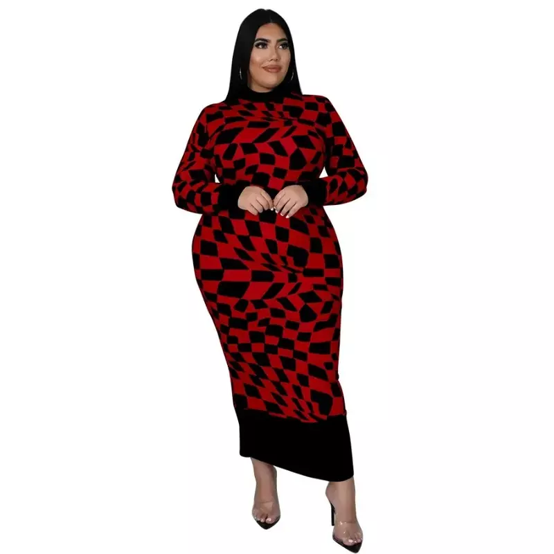 Gaun Afrika untuk wanita gaun warna cetak Dashiki poliester baru gaun wanita Dashiki pakaian Afrika gaun Ankara wanita