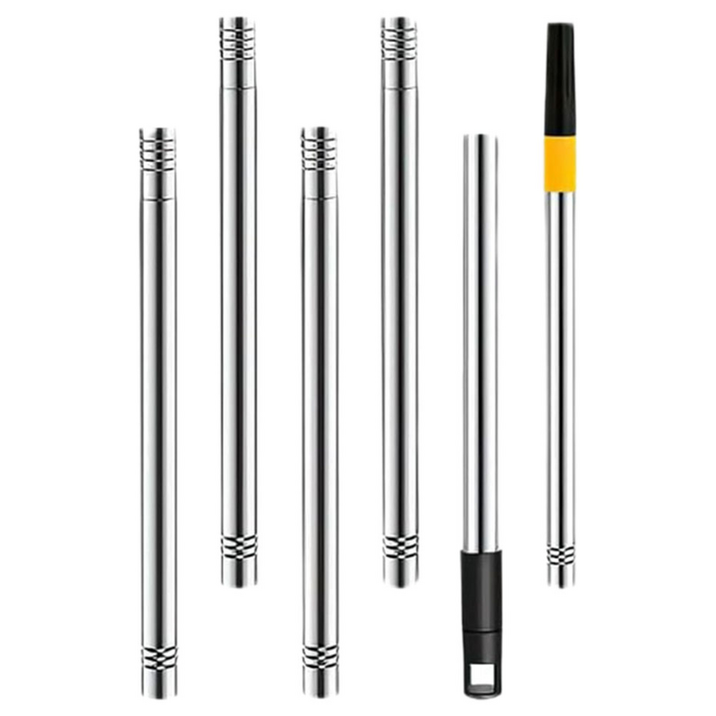 Telescópico Brush Bar Extensão Pólos para Limpeza, Paint Roller Handle, Extensível Rod, Novo