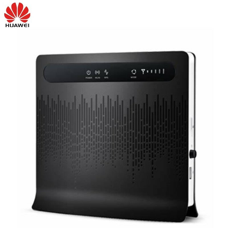 Original unlocked Huawei B593 B593S-22 100Mbps 4G LTE FDD TDD CPE wifi wireless Router mobile broadband with sim card slot