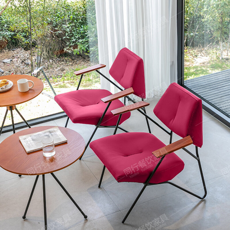 บาร์สียอดนิยมสไตล์จีนสีม่วงแดงแบบพิเศษชานมโต๊ะร้านกาแฟร้านและเก้าอี้
