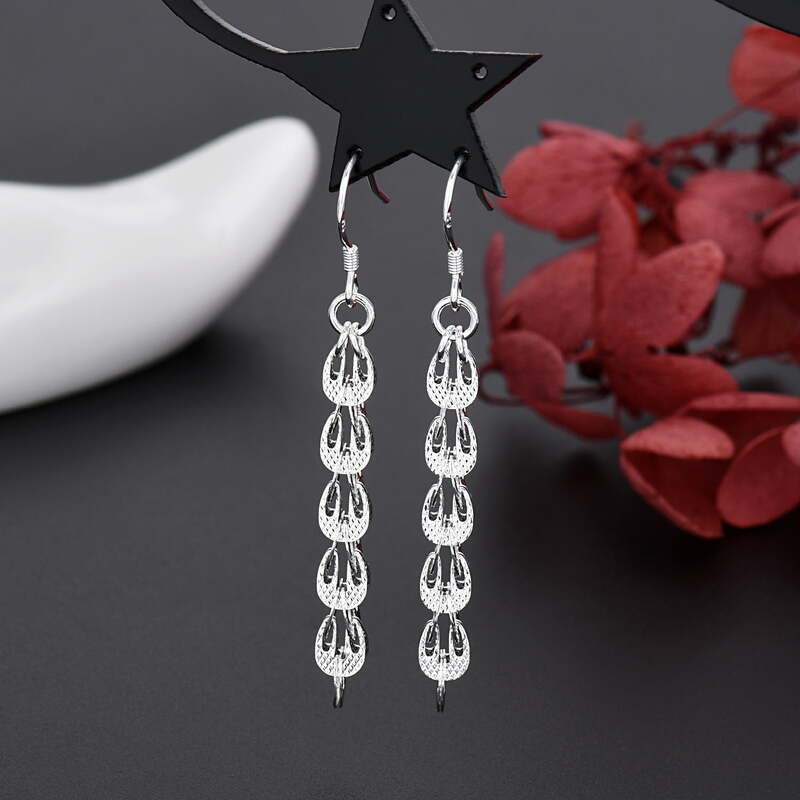 Neue Mode kpop Sterling Silber hübsche benutzer definierte Ohrringe für Frauen Luxus Designer Party Hochzeit Schmuck Geburtstags geschenke