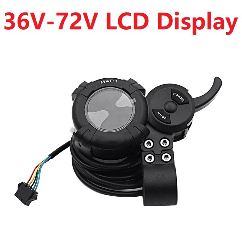LCD Display Knuckle Throttle Switch Electric Scooter Parts 36V-72V For DAMAO MA01 Electric Scooter