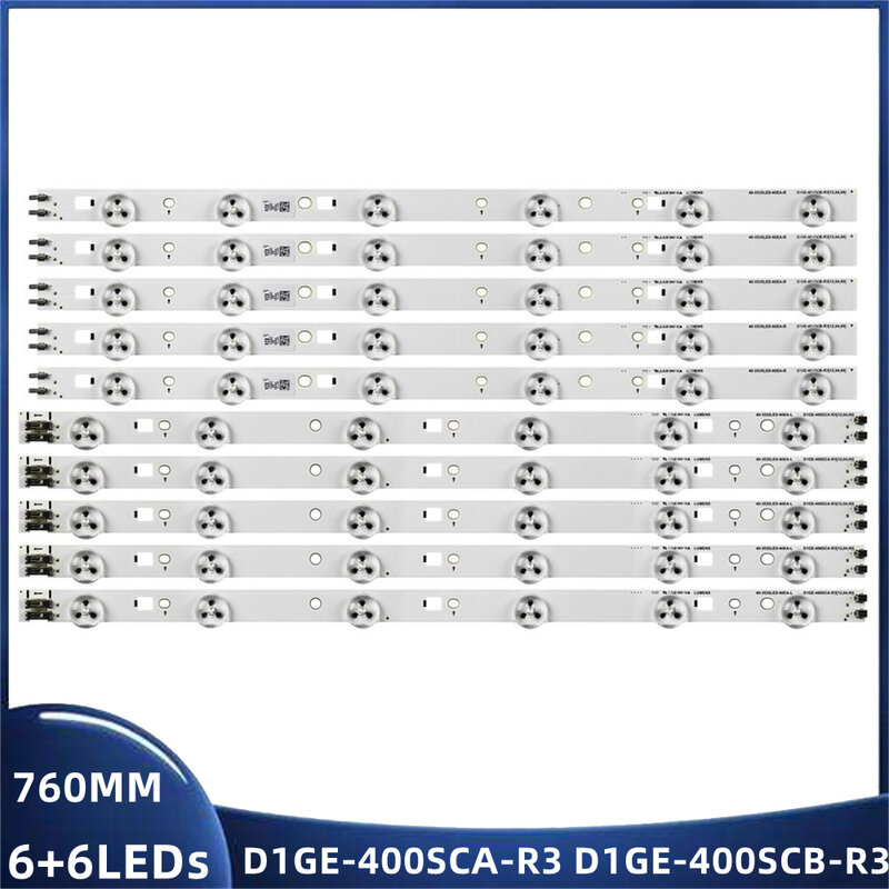 Retroiluminação LED Tira BN96-23594A BN96-23595A LTJ400HM08-V DE400BGS-V1 LTJ400HF03-V LTJ400HV11-V UE40EH5000 UA40EH5080 2011SVS40