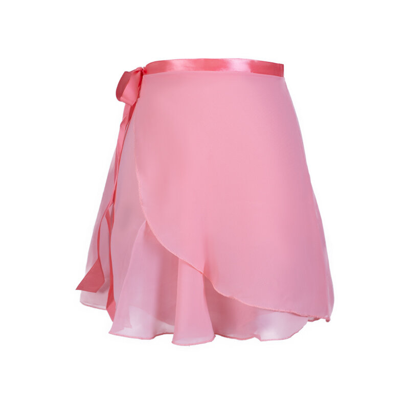 Taniec baletowy spódnica szyfonowa impresión kwiatowy color puro praktyka trykot taniec baletowy sukienka kobieta dzieci