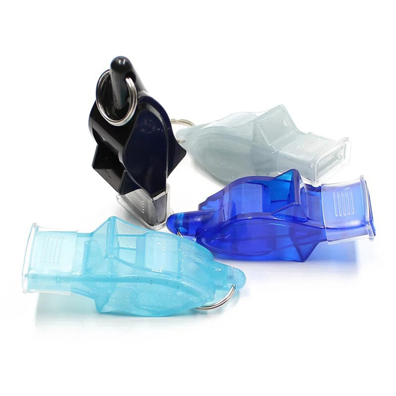 イルカのプラスチック製ホイッスル、ゲーム、高品質のリファリーロープ、バスケットボールなどのサッカーに適用可能