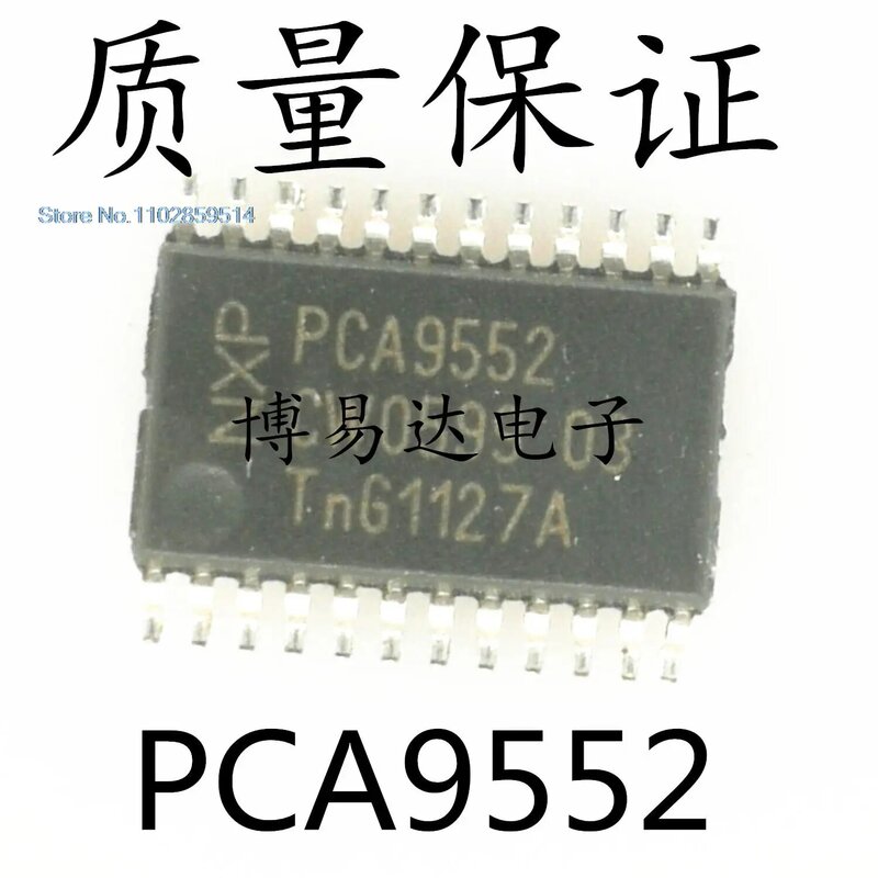PCA9552PW, TSSOP24, PCA9552, PCA9552P, LED, 10 pièces par unité