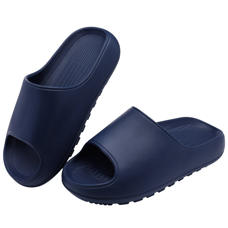 Pallene-Zapatillas de suela gruesa para hombre y mujer, sandalias de playa con suela gruesa, antideslizantes, para la ducha y el hogar, para verano
