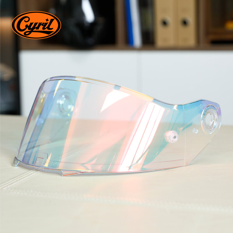 Lente per casco per CYRIL AH018 occhiali per casco visiera per casco da corsa per moto